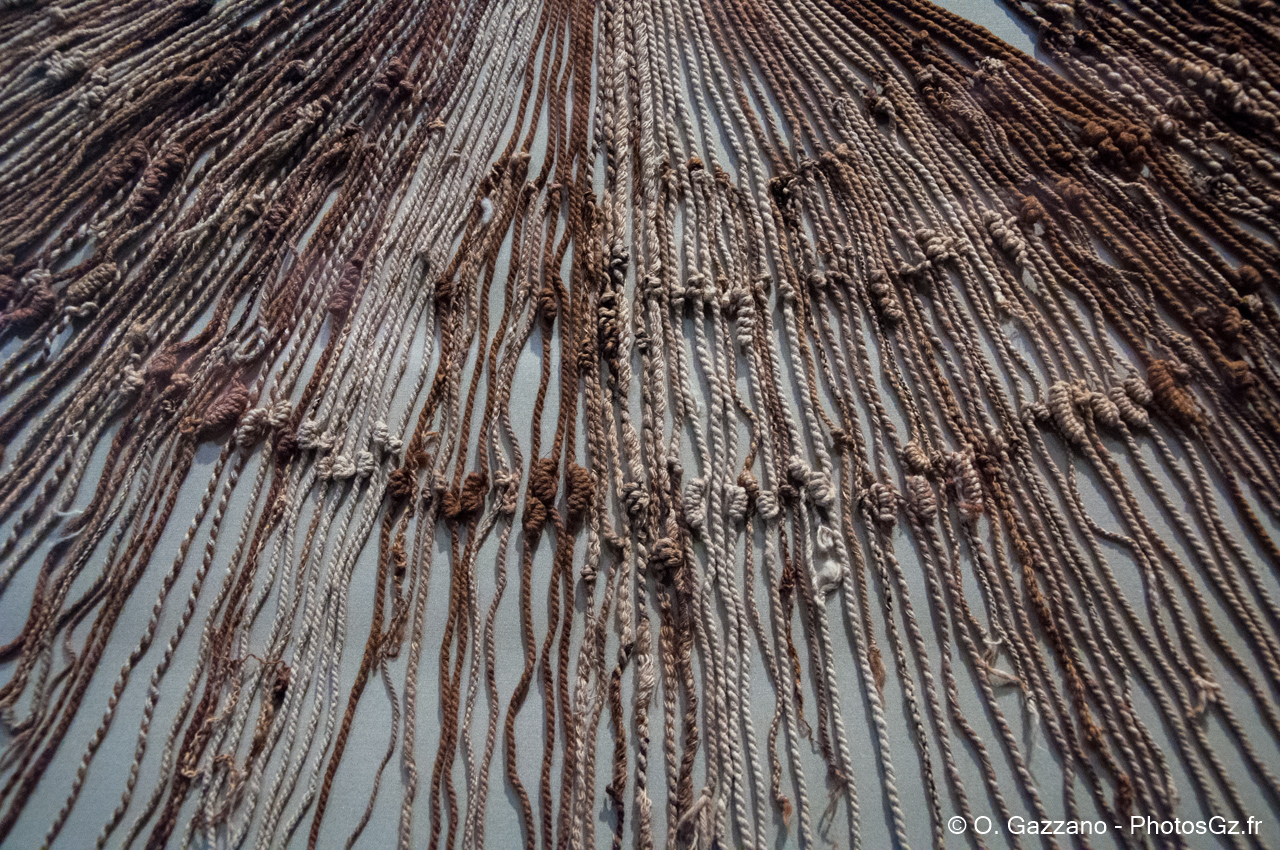 Système de communication Inca(Khipu) - Musée des Amérindiens